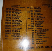 High Quality Sport Honour Boards In Sevenoaks