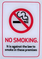 Property No Smoking Signage In Sevenoaks