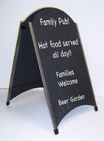 Chalk Pavement Boards For Pubs In East Sussex
