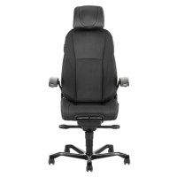 K4 Premium Workchair - Black Leather/PVC