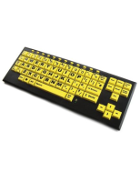 Monster Keyboard - Upper Case Yellow Keys