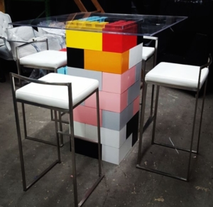 Furniture Made from Building Blocks