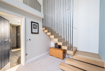 Bespoke Softwood Stairs With Balustrade
