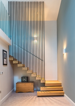 Bespoke Hardwood Stairs With Balustrade