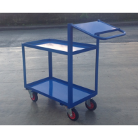 OPT109 - Order Picking Trolley with Writing Shelf