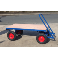 TT5 - 1000 kg Capacity, Pneumatic Wheels, 1525 x 700 mm