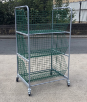 WCT3 - Wire Basket Trolley 3 Baskets size 980 x 680 x 480 mm