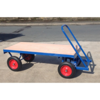 TT2 - 1000 kg Capacity, Solid Rubber Wheels, 1525 x 700 mm