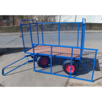 BTT2/M - Turntable Truck 1220 x 700 mm, with Mesh Sides