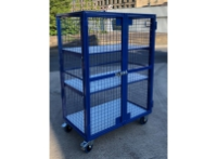 Adjustable Mesh Enclosed Trolleys In London