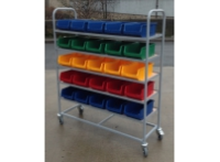 Small Parts Picking Trolleys For Packing Offices In Coventry