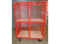 Mesh Enclosed Trolleys For Heavy Goods Stores In Sheffield