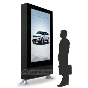 72" Outdoor High-Bright Display Totem