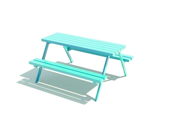 Picnic Durable Steel Table