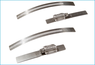 Hi-Torque Stainless Steel Clamps For Rubber Hoses