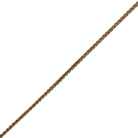 18ct Bright cut Spigal Pendant Chain 18 inches