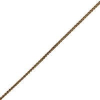 18ct Bright cut Spigal Pendant Chain 20 inches