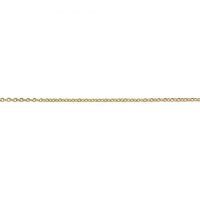 9ct 1.1mm wide Cable Pendant Chain 16 - 20 Inches