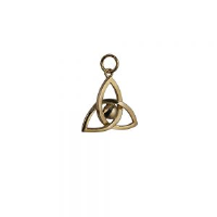 9ct 18x20mm Trinity knot Pendant