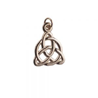 9ct 19x18mm Celtic Trinity knot design Pendant