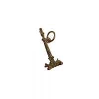 9ct 23x10mm Nelson&#39;s Column Pendant or Charm