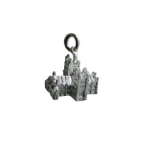 Silver 12x17mm York Minster charm