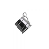 Silver 15x20mm TAnkhard Charm
