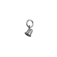 Silver 6x6mm seamstress's thimble Pendant or Charm