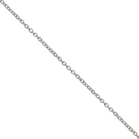 Silver Rolo link Pendant Chain 20 inches