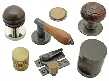 Wooden architectural ironmongery