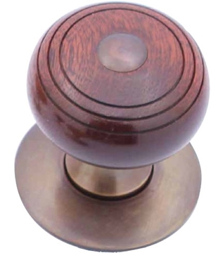 Wooden mortice knobs