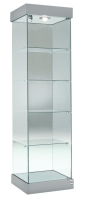 Slim Display Case with Lighting For Product Displays