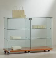 Double Wide Display Counters For Artefacts Displays