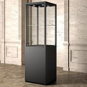 Tall Display Case With Storage For Museum Artefacts