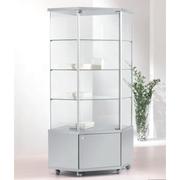 Corner Glass Cabinets With Storage