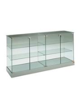 Wide Glass Display Counters For Jewellery Displays