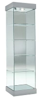 Suppliers Of Narrow Glass Display showcase With Lighting