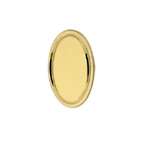 9ct Gold 12x8mm engine turned line border oval Tie Tack
