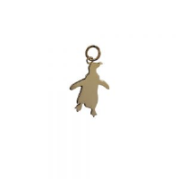 9ct Gold 17x22mm Penguin Pendant or Charm