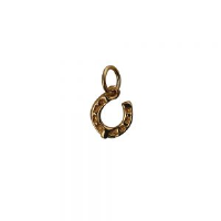 9ct Gold 25x8mm wire G Clef Pendant or Charm