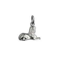 Silver 10x16mm Sphinx Pendant or Charm