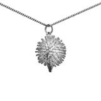 Silver 12x21mm Hedgehog Pendant with a 1mm wide rolo Chain 22 inches