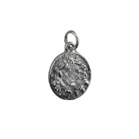Silver 16x14mm Stonehenge Pendant or Charm