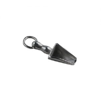 Silver 19x7mm Ash Trowel Pendant