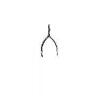 Silver 20x13mm Wishbone Pendant or Charm