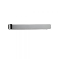 Silver 6x55mm plain Tie Slide
