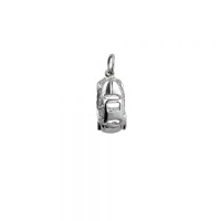 Silver 8x16mm Car Pendant or Charm