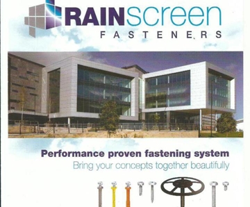 High Strength Rainscreen Fasteners 