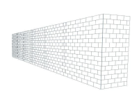 Gallery Wall - 40 x 4 x 8 Ft