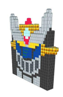 Mosaic Model - Mazinger Z - 14 Ft x 2 Ft 3 In x 13 Ft 1 In